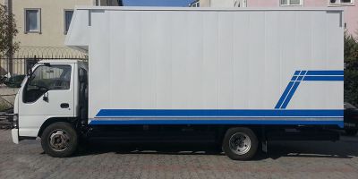 Kapalı Alüminyum Kasalar Kamyonet Kamyon