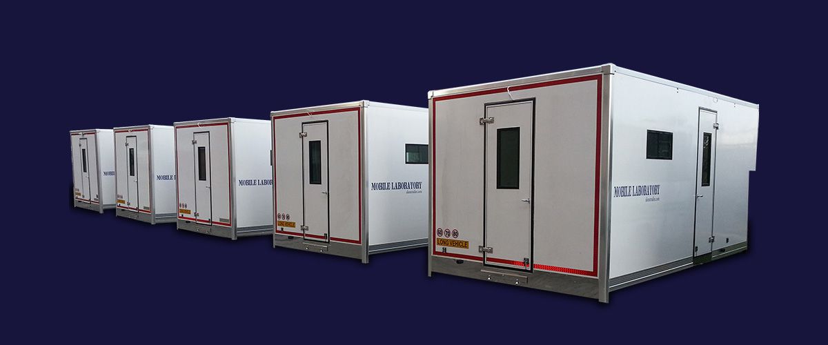 Özel İmalat Mobil Laboratuvar Kasası